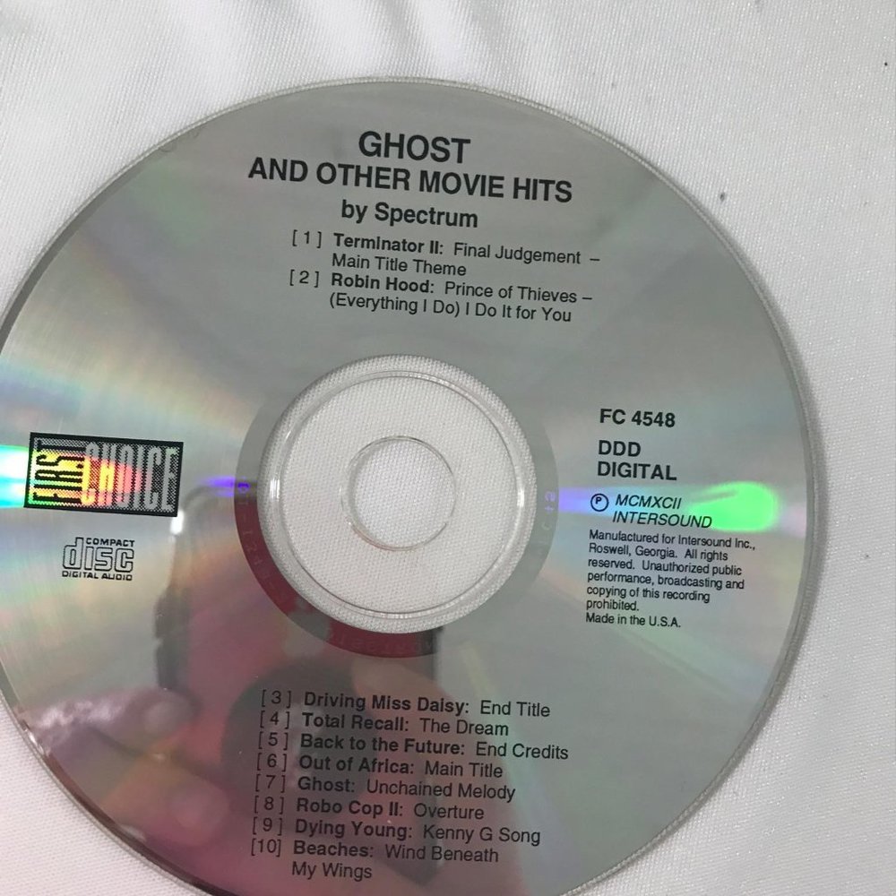 AS IS Ghost and other Movie Hits Soundtrack CD